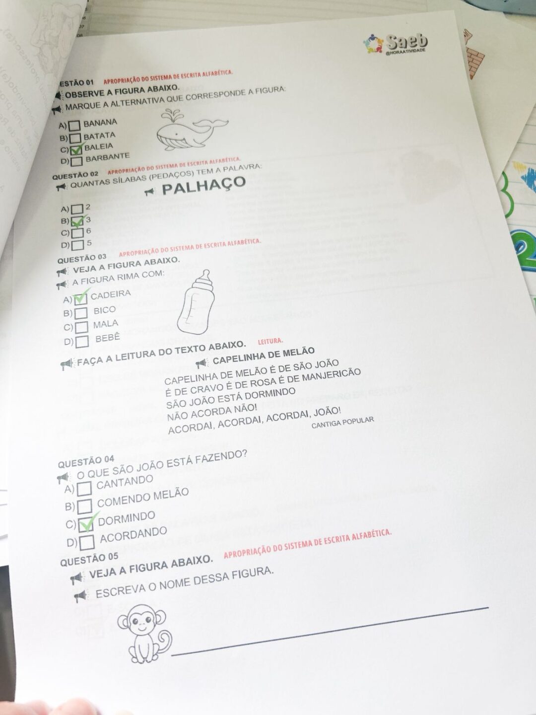 SAEB Simulado 2ºano - Imagem 7