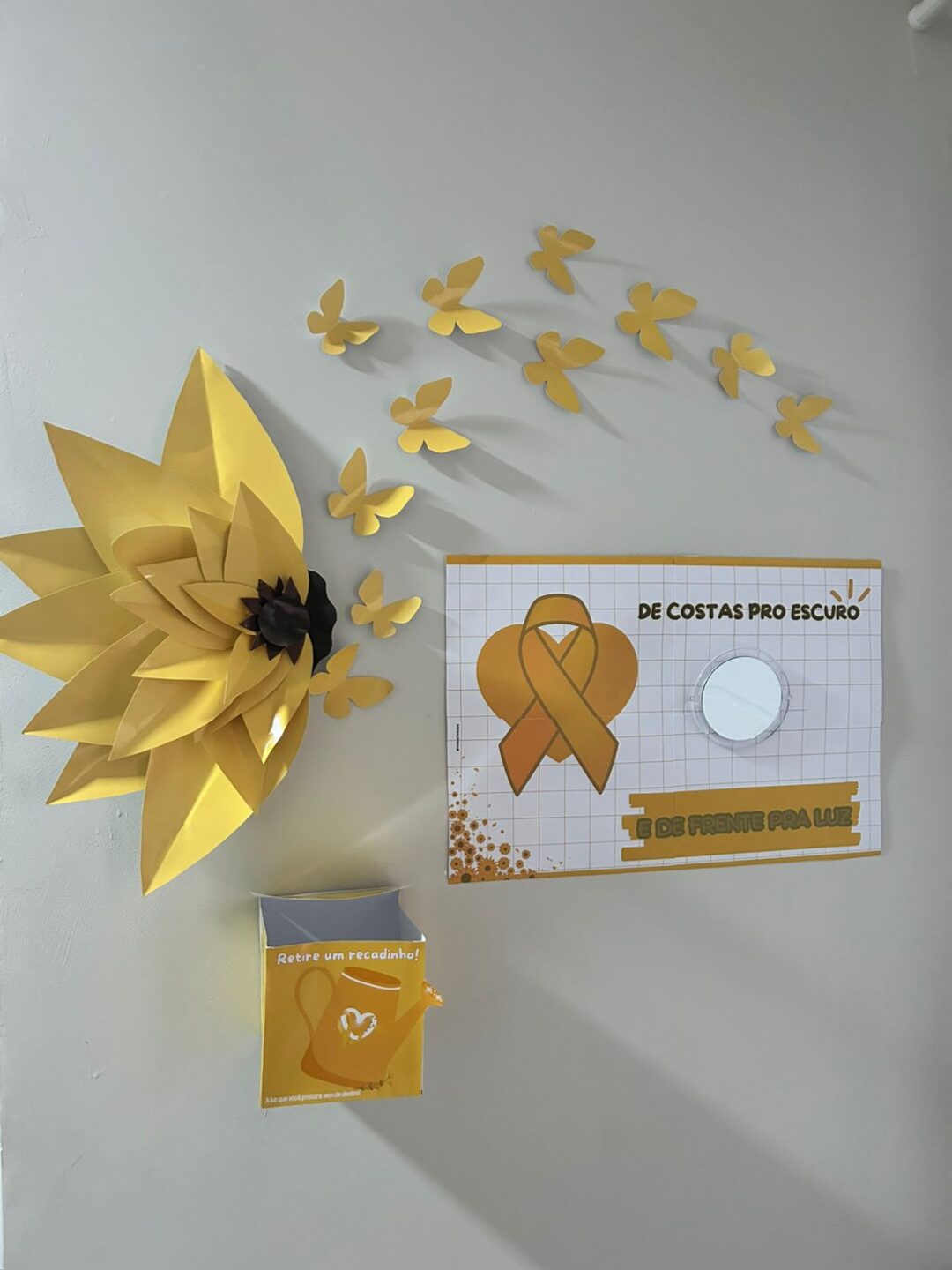 Painel Setembro Amarelo GIRASSOL - Imagem 3