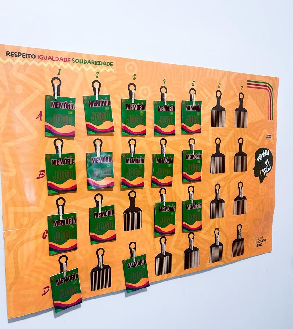 Jogo da memória Cultura Afro