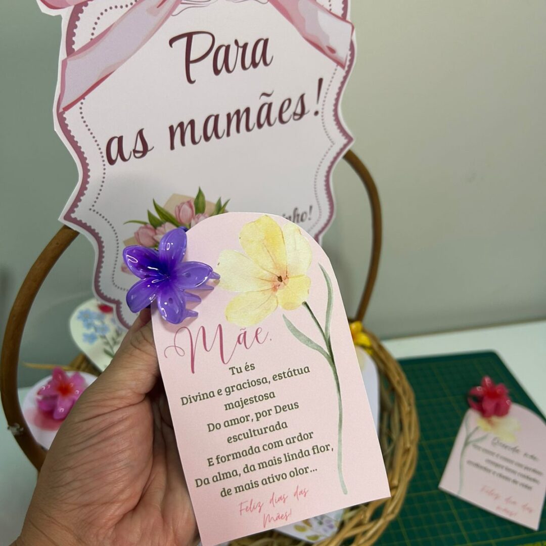 Cartão dia das mães